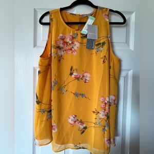 NWT - Large -sleeveless, maternity blouse by Daniel Rainn